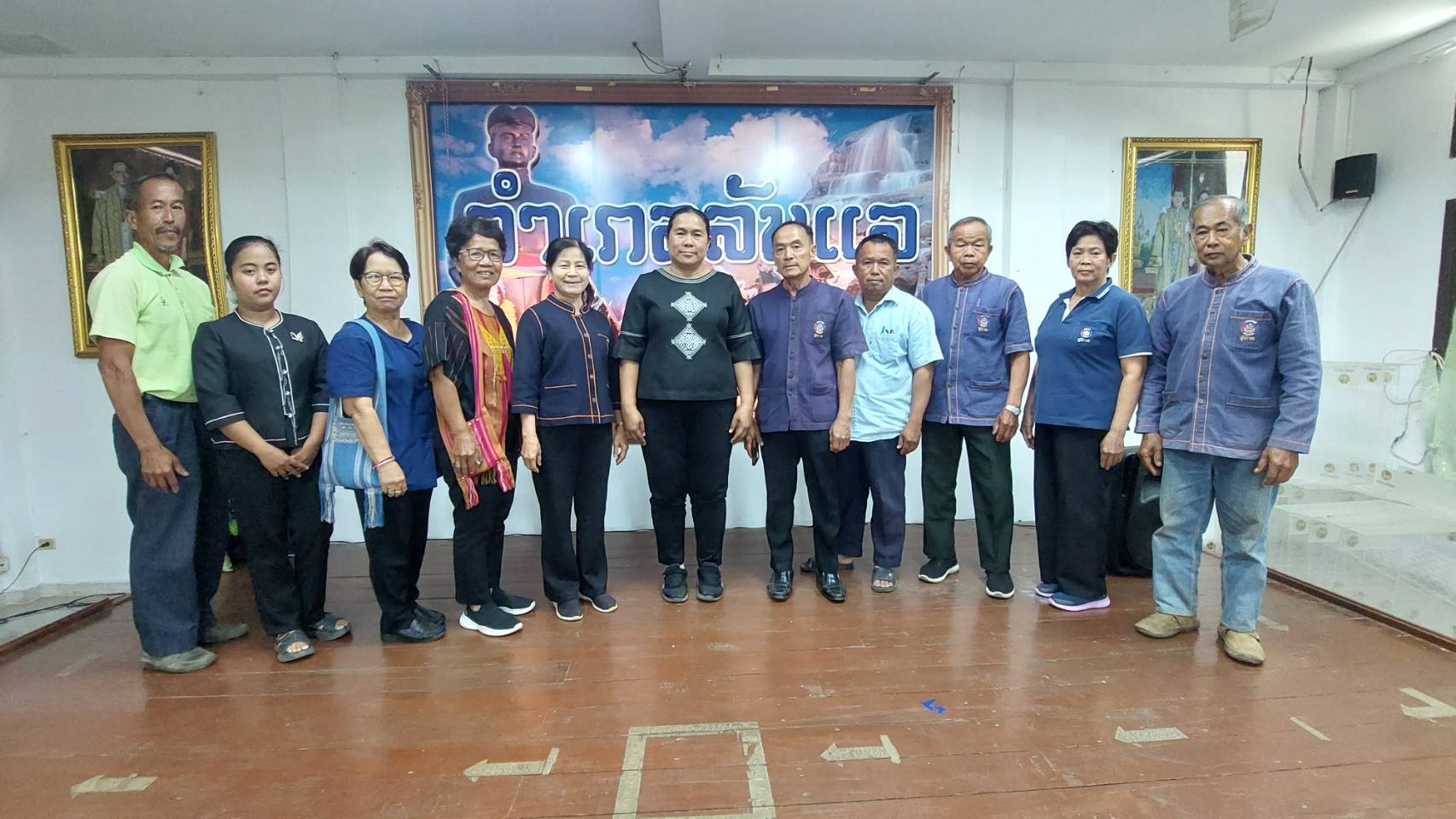 สพอ.ลับแล ดำเนินการประชุมกลุ่มผู้นำอาสาพัฒนาชุมชน (ผู้นำ อช.)